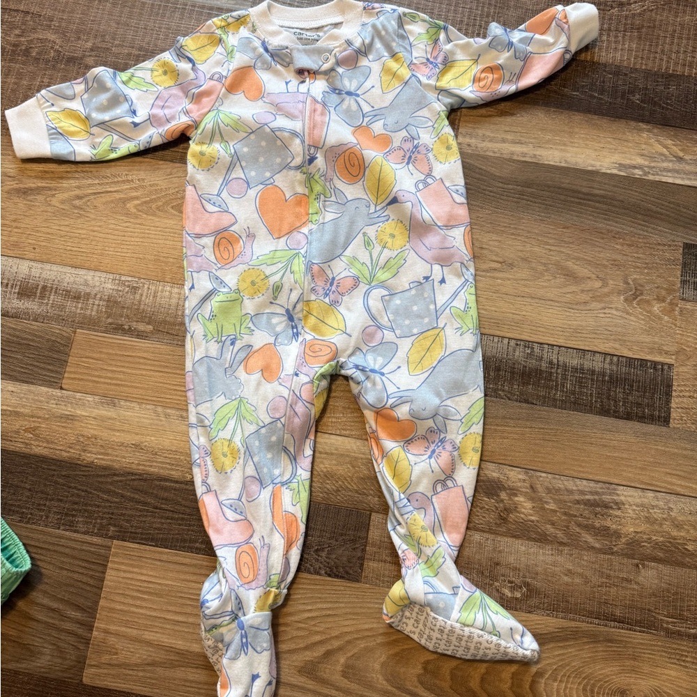 Carter's Pastel Floral Kids One Piece